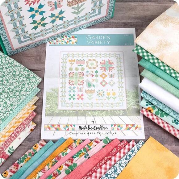 Garden Variety Quilt Kit by Natalie Crabtree for Riley Blake Designs - Picture 2 of 4